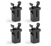 4 cierres de tapa de basura compatibles con cubos de basura Brabantia de 3 litros a 50 litros, tapa táctil impermeable, cierre flexible, repuesto para cubos de cocina, cajas de almacenamiento, fundas