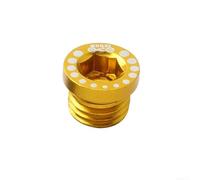 4 cierres M10 x 1,25 para sistemas de freno V en bicicletas plegables CNC mecanizado con dimensiones precisas (dorado)