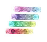 4 cintas correctoras blancas 2 en 1 y rodillos correctores adhesivos de doble cabeza para correcciones instantáneas