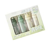 4 cintas correctoras compactas portátiles beiges para escritura suave, ergonómica, cómoda, cobertura oculta, escuela, oficina, uso corrector