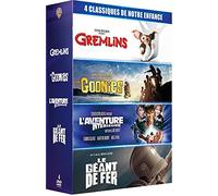 4 classiques de notre enfance - Coffret : Gremlins + Les Goonies + L'Aventure intérieure + Le Géant de fer [Francia] [DVD]