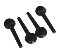 4 clavijas de afinación de madera de ébano para viola de repuesto exquisitos para instrumentos musicales, accesorios de piezas de viola, clavijas duraderas, piezas de instrumentos de cuerda