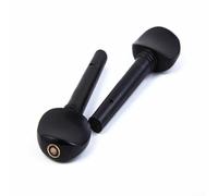 4 clavijas de ébano para violín para afinación estable y ajuste de tono, adecuadas para varios tamaños de violín, clavijas de repuesto para instrumentos de cuerda (4/4)