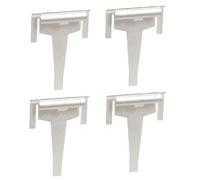 4 clips de drenaje para refrigerador DA61-06796A para evitar el hielo, 4 piezas de aluminio Da61-06796A. Construcción hecha de aluminio de alta calidad. El clip evaporador resiste y se desgasta