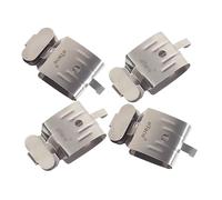 4 clips de película de acero inoxidable con bloque de plomo, para cámara oscura 135 120 rollos de película de 35 mm, película negativa 4 x 5