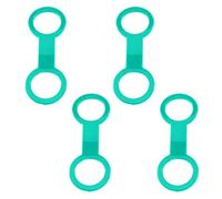 4 clips de silicona para tubo de respiración, soporte de tubo de buceo, fácil de usar, clip de retención