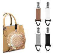 4 clips de sombrero para viajes en bolsa, clip para sombrero, acceso y extracción rápidos manos libres, accesorios de viaje, bolsas al aire libre, mochilas, bolsos, bolsas para sombreros de playa para