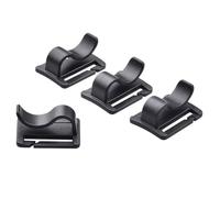 4 clips de tubo para bolsa, mochila de senderismo, bolsa de hidratación, clip de manguera de agua para senderismo y camping, bolsa de beber al aire libre, abrazadera de manguera de agua, accesorio