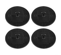 4 clips para alfombrillas compatibles con coches, cerraduras de fijación de alfombras negras OEM 07149166609, soportes de plástico y tela para alfombrillas interiores seguras en sedanes, SUV y