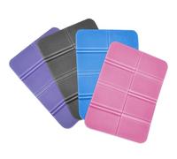 4 Cojines de Asiento portátiles, 15 x 8, Plegable, Impermeable y a Prueba de Humedad, cojín de Asiento XPE, Respetuoso con el Medio Ambiente, Patio de Juegos al Aire Libre, Camping, Senderismo, picni