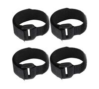 4 collares de gallo anticuervo negro, sin ruido de cuervo, cinturón de cuello para gallos para pollo, pato, ganso, color negro mejorado, collares de longitud de 20,5 cm