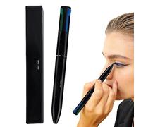 4-Color Eyeliner Set, Waterproof Long Lasting Pencil, 4 in 1 Eyebrow and Eye Liner with Smooth Glide, Makeup Tool with Precision Tip, Cosmetic Pen Bold Pigment, Eye Pencil for Women Girls Daily