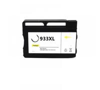 4 Colores 1 Juego de Cartuchos de Tinta compatibles con 932 933 932XL 933XL OfficeJet 6100 6600 6700 7110 7610 7612 Impresora 932(Yellow)