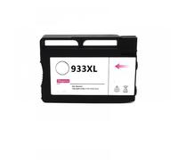 4 Colores 1 Juego de Cartuchos de Tinta compatibles con 932 933 932XL 933XL OfficeJet 6100 6600 6700 7110 7610 7612 Impresora 932(Magenta)