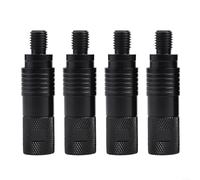 4 conectores magnéticos para cañas de alarma de pesca, fácil de conectar y desconectar