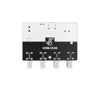 4 Conectores USB CH334, Módulo Concentrador de 4 Interfaces USB 2.0, 40 MB/S, 5 V, XL-USBHUB, Interfaz USB-A, Tipo C, DC5.5x2.1