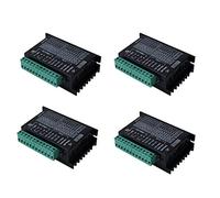 4 controladores de motor paso a paso TB6600 4A 9-42V tb6600 32 segmentos 2/4 fases híbridas placa de controlador de motor paso a paso