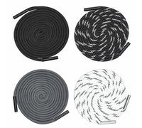 4 cordones para la cintura, cordón extralargo para pantalones, cuerdas de algodón cifradas de 162 cm de largo con puntas de metal, ideal para sudaderas con capucha, pantalones, chaquetas, bolsos, 4