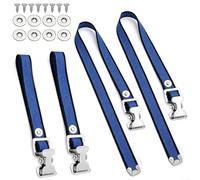 4 correas ajustables de yeso de aleación de aluminio para obras de construcción, hasta 150 kg, para bricolaje y pintura, color azul
