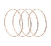 4 correas limpiadoras de piscinas, correas de goma de repuesto, para modelos de robot de limpieza de piscinas Aquabot 3302A y 3302PK, 5 x 4 x 2 cm