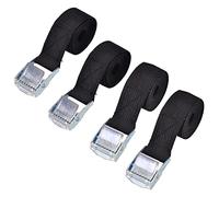 4 correas tensoras cortas, 2 x 1 m, 2 x 1,5 m, correa de amarre negra, correa de sujeción, correa tensora con trinquete, cierre de pinza para motocicleta, portabicicletas, paquetes de equipaje