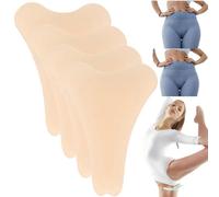 4 correctores de dedos de camello en forma de Y, cubierta anti camello, corrector de dedos de camello sin costuras, protector de almohadilla de silicona invisible para mujer, almohadilla suave de