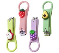 4 Cortaúñas Con Lima De Uñas, Cortaúñas De Seguridad, Cortaúñas Para Recién Nacidos, Juego De Cuidado De Uñas Para Bebés