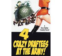 4 Crazy Draftees At The Army [DVD]