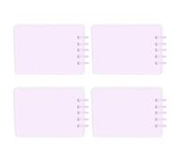 4 cuadernos de encuadernación de doble bobina, 160 páginas, bloc de notas de bolsillo rayado, bloc de notas pequeño para escribir, dibujar, bocetos, bolsillo