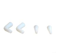 4 cubiertas de boquilla de silicona para cafeteras manuales para ayudar a una técnica de vertido consistente y mejores resultados de extracción