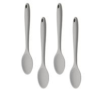 4 . cucharas de silicona antiadherentes para cocina, sopa y