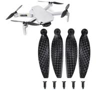 4 cuchillas de hélice, mini hélices para DJI Mini 4K, hélices de fibra de carbono, cuchillas de repuesto de bajo ruido, piezas de hélice para DJI Mini 4K, mini dron de repuesto de cuchillas de