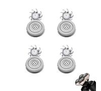 4 cuchillas de repuesto para afeitadora, cabezales de repuesto para afeitadora Pitbull Platinum Pro, compatible con afeitadora Skull Shaver Pitbull Gold PRO hoja de repuesto