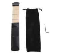 4 Cuerdas 6 Cuerdas Guitarra Bolsillo Práctica Portátil Para Música Acorde Acordes Trainer Bolsillo