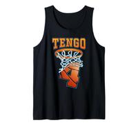 4 Cumpleaños Niño o Niña Tengo 4 Años Baloncesto Canasta Camiseta sin Mangas