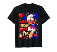 4 de Julio 6-7 Cumpleaños Fiesta de Helados Seis Siete 6 7 Niños Camiseta
