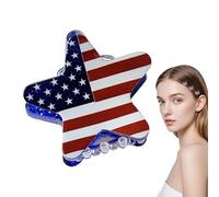 4 de julio Día de la Independencia, pinzas para el pelo, rojo, , azul, tocado patriótico, accesorio para el pelo, para mujeres y novias, para bodas en festivales y en el Allt