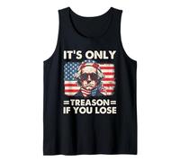 4 de julio George Washington es sólo traición si pierdes Camiseta sin Mangas