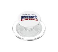 4 de Julio l&d Trabajo de enfermería y Parto PopSockets PopGrip para MagSafe