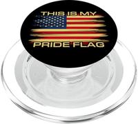 4 de Julio This Is My Pride Flag USA American Patriotic PopSockets PopGrip para MagSafe