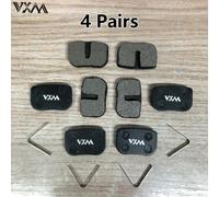 4 de Pastillas de Freno de Disco para Bicicleta de Montaña 08B, Compatibles con de Frenos AOBANG BOLI AONUOSAI, Buen Rendimiento de Frenado y Cómoda, Pastillas de Repuesto para Bicicletas de Carretera
