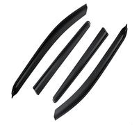 4 deflectores de Lluvia y Sol para Viseras de Ventana, protección contra la Intemperie, para Ford Ranger Raptor 2023 2024, Cabina Doble