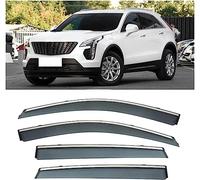 4 Deflectores de Viento de Lluvia para Cadillac XT4 2018-2022, Ventanas Laterales Deflector de Aire Cortavientos Ventana Coche