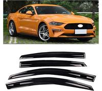 4 Deflectores de Viento de Lluvia para Ford Mustang 2018-2020, Ventanas Laterales Deflector de Aire Cortavientos Ventana Coche