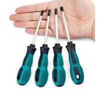 4 destornilladores especiales tipo U M1.7 / M2.0 / M2.3 / M2.6 U Tipo de horquilla destornillador magnético Multifunción Herramienta de mano Kit Bits Destornillador de punta plana M-type Screwdriver