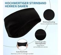 4 Diademas De Protección Auditiva De Vellón Y 2 Máscaras Negras Engrosadas, Máscaras Cálidas Y Resistentes Al Frío, Orejeras De Vellón Polar Multifuncionales, Accesorios De Viaje De Invierno.