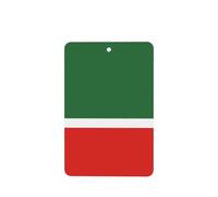 4 difusores de aroma de la bandera de la República de Chechenia para coche, rectangular, para colgar fragancias, tableta, decoración interior del coche, armario, zapatos, armario, ambientador de
