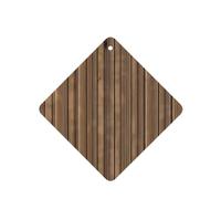 4 difusores de aroma de madera maciza para coche, cuadrados, para colgar, para decoración interior de coche, armario, zapatos, armario, ambientador de fragancia