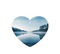 4 difusores de aroma de niebla para coche, en forma de corazón, para colgar en tableta, decoración interior del coche, armario, zapatos, armario, ambientador de fragancia