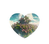 4 difusores de aroma de Sky Castle para coche, en forma de corazón, para colgar en tableta, decoración interior del coche, armario, zapatos, armario, ambientador de fragancia